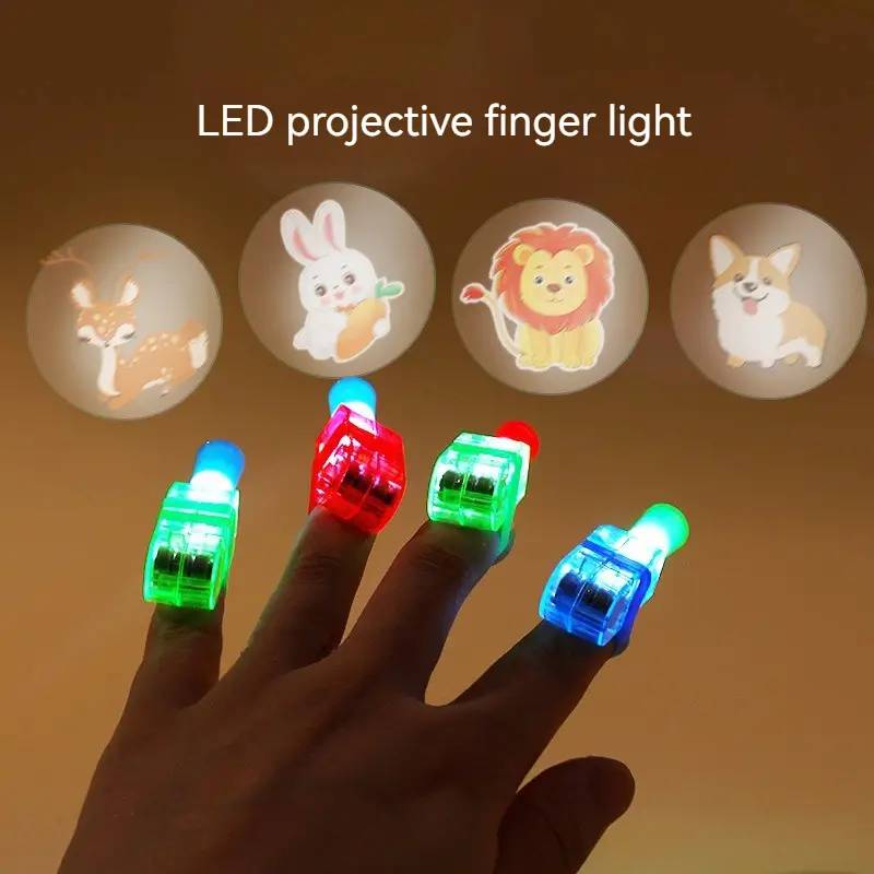 10 PCS LED Finger Child Light Toy